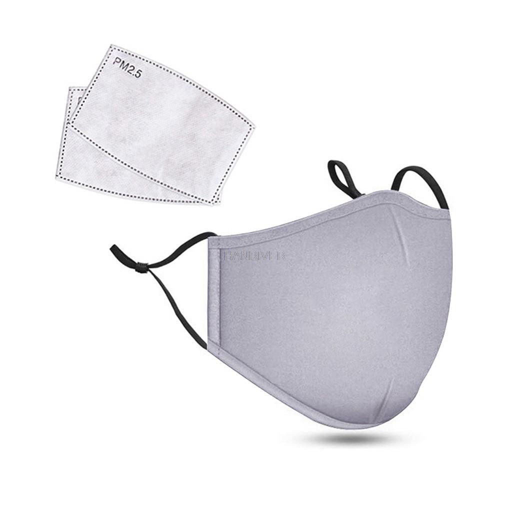 Masker Wajah Katun Masker Karb - Anti Pollution Mask ulasan dan harga