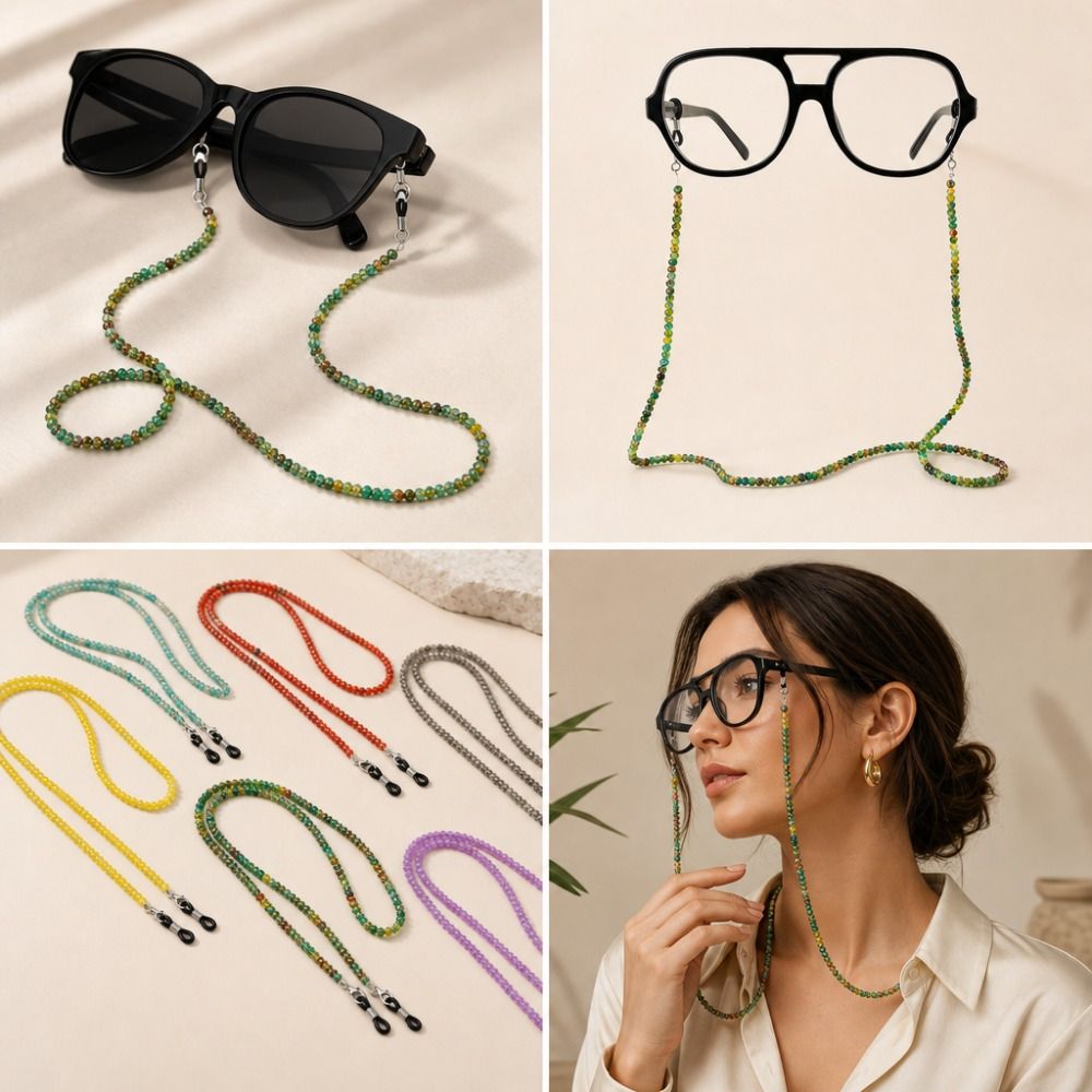 Rantai Kacamata Kaca Berwarna  - Mask Lanyard Adjustable ulasan dan harga