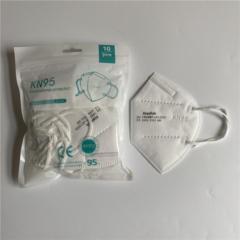 Ataullah Ffp2 Masker Wajah Kn9 - Disposable Surgical Mask ulasan dan harga