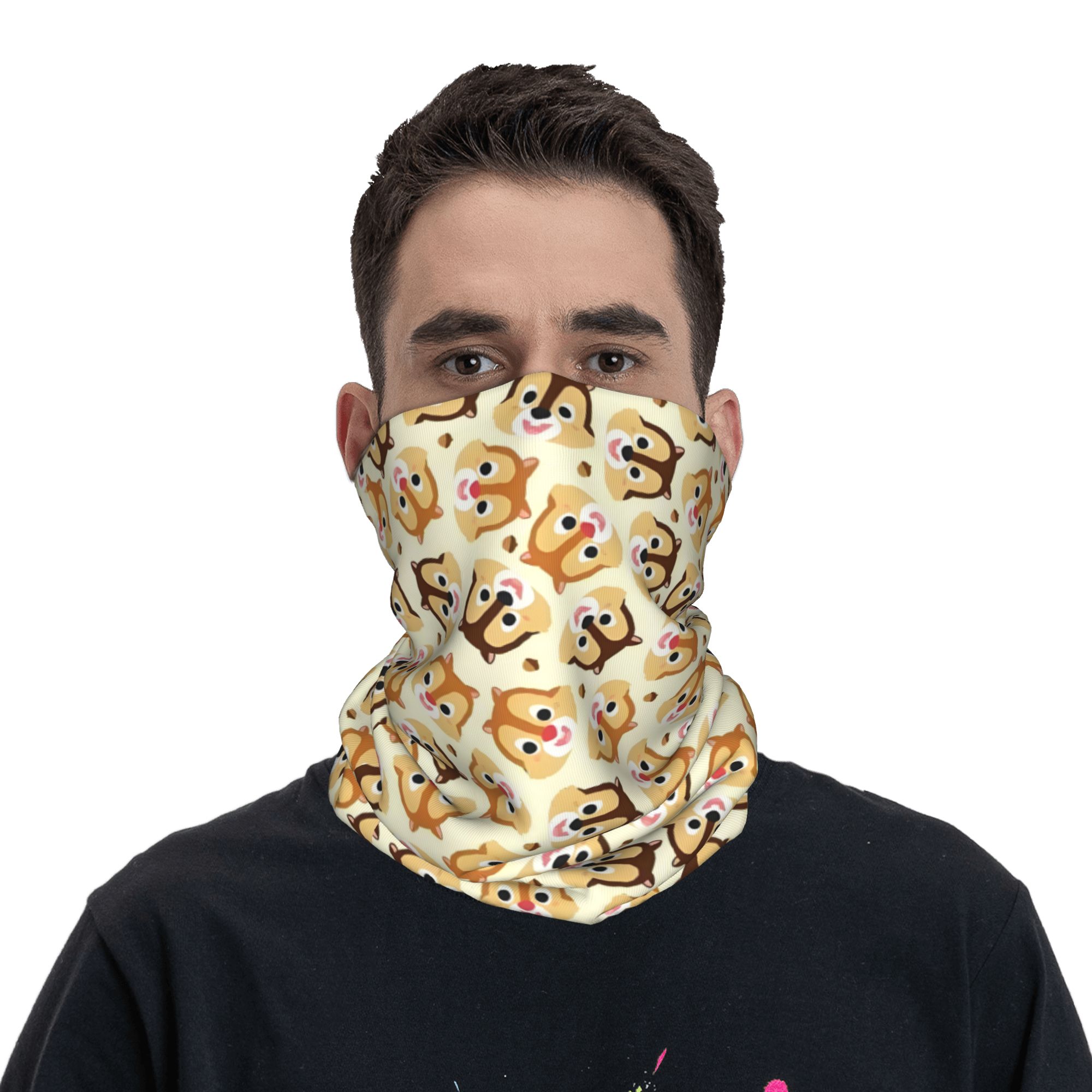 Bandana Leher Klasik Custom C- - Neck Gaiter Face Cover ulasan dan harga