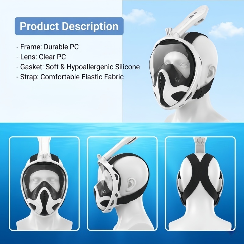 XIAOTREE Masker Snorkel Wajah  - Anti Pollution Mask ulasan dan harga
