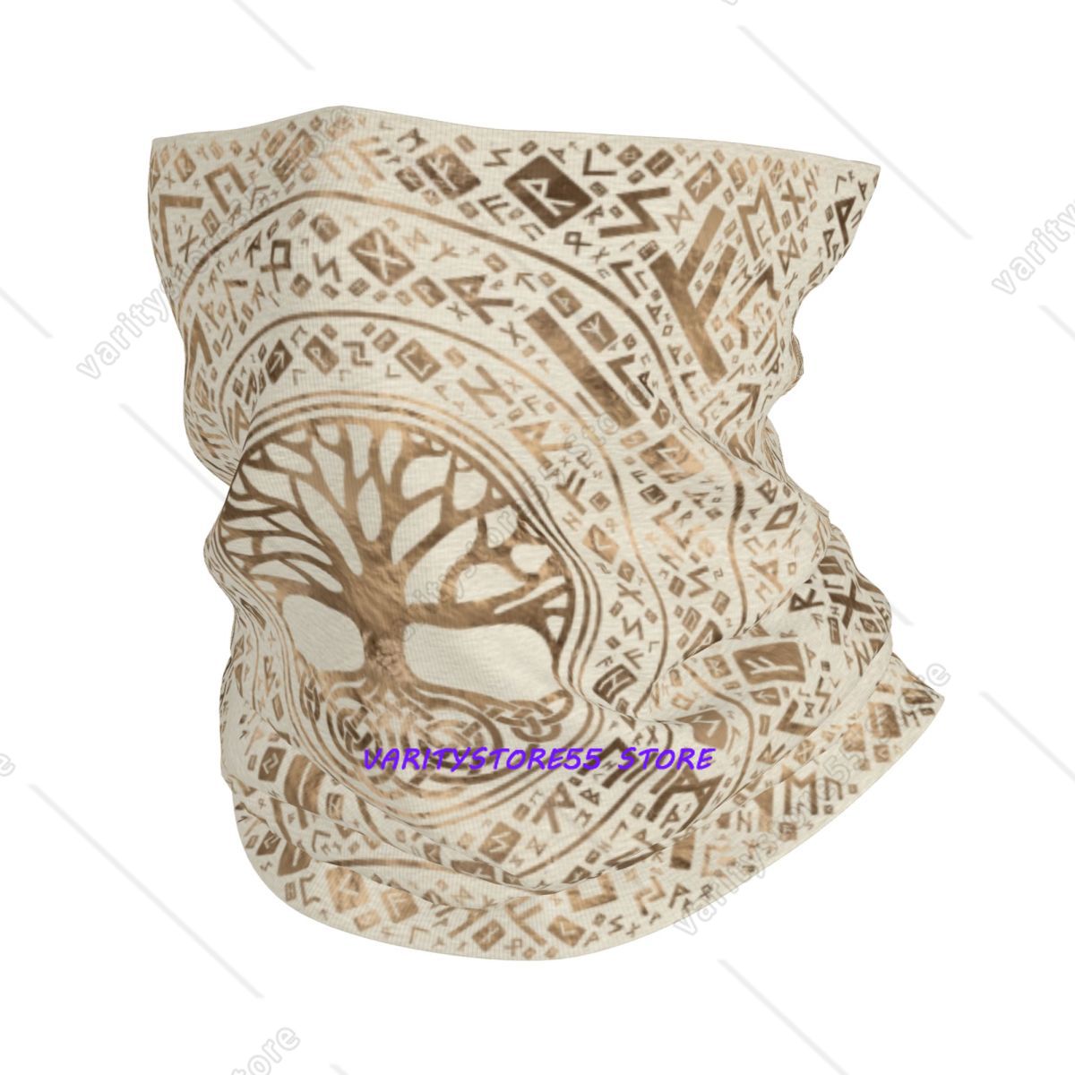 Bandana Viking Yggdrasil Pohon - Neck Gaiter Face Cover ulasan dan harga
