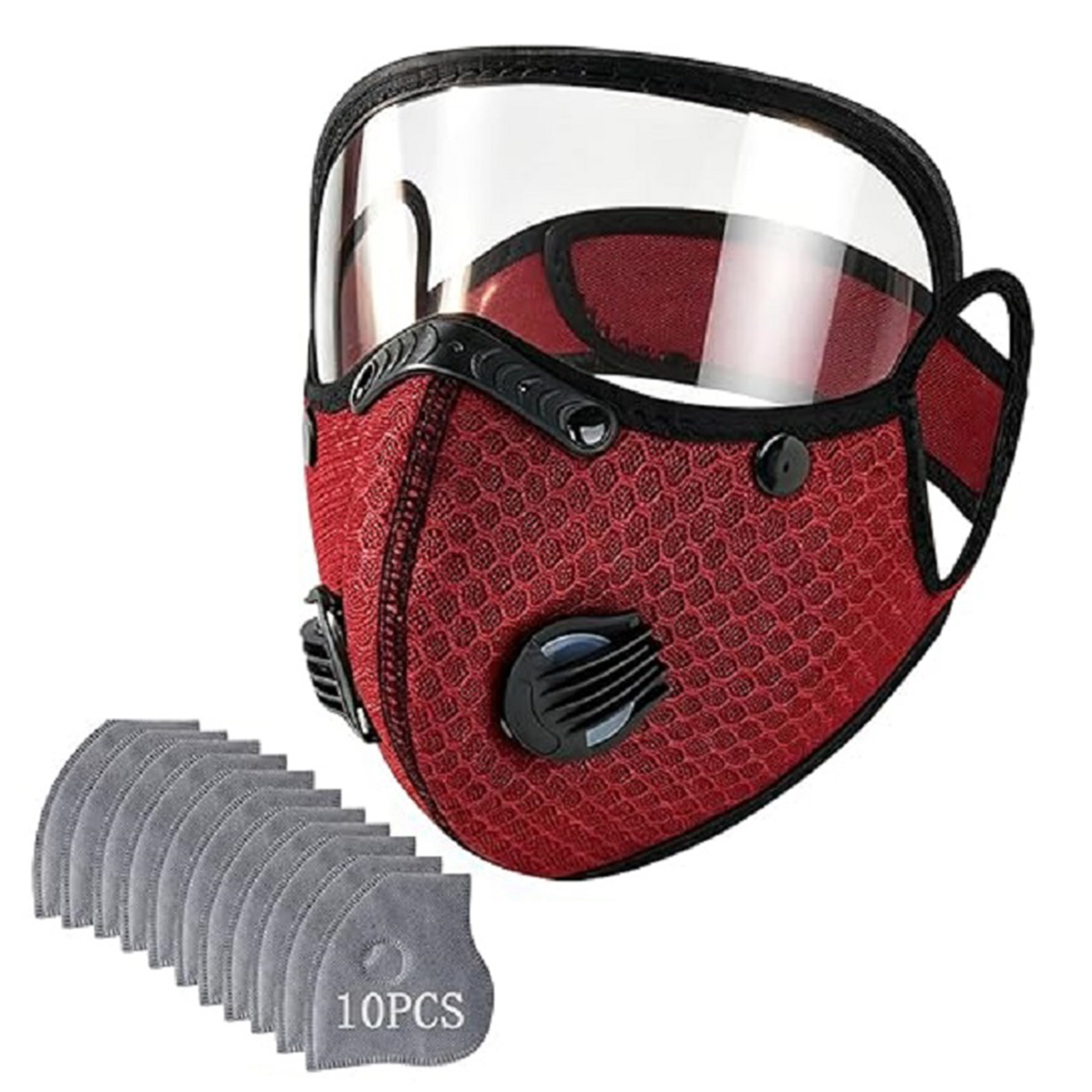 Masker Debu Filter Karbon yang - Kn95 Respirator Mask ulasan dan harga